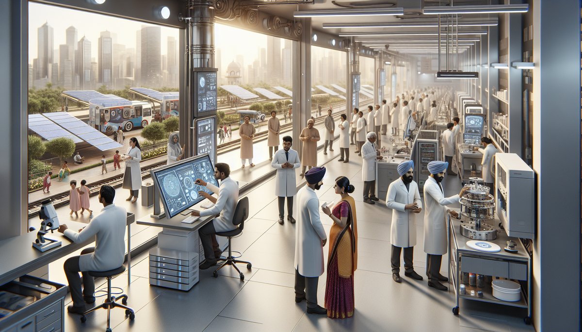 News illustration for India's Tech Surge: Innovation Propels Nation Towards Global Leadership by October 2025